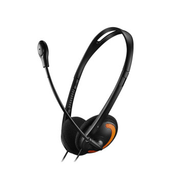 Canyon Headphones/Headset Wired Head-Band Gaming Black, Orange