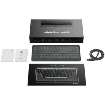 Prestigio Keyboard Usb + Bluetooth Qwerty English Grey