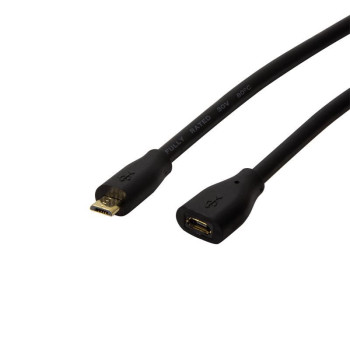 LogiLink Usb Cable 5 M Usb 2.0 Micro-Usb B Black