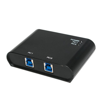 LogiLink UA0216 interface hub USB 3.2 Gen 1 (3.1 Gen 1) Type-B 5000 Mbit/s Black