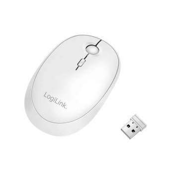 LogiLink Mouse Ambidextrous Rf Wireless + Bluetooth 1600 Dpi
