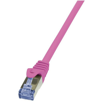 LogiLink Cat6a S/FTP, 2m networking cable Pink S/FTP (S-STP)
