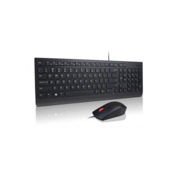 Lenovo keyboard Mouse included USB French, German, Swiss Black