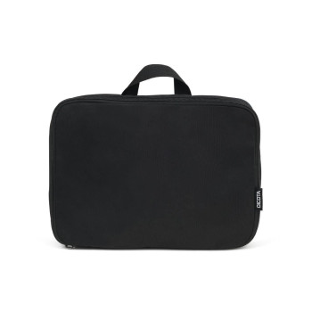 Dicota Eco Travel Accessories Pouch SELECT (M), black D31689, Hard/soft clothing storage bag, Black, Polyethylene terephthalate 
