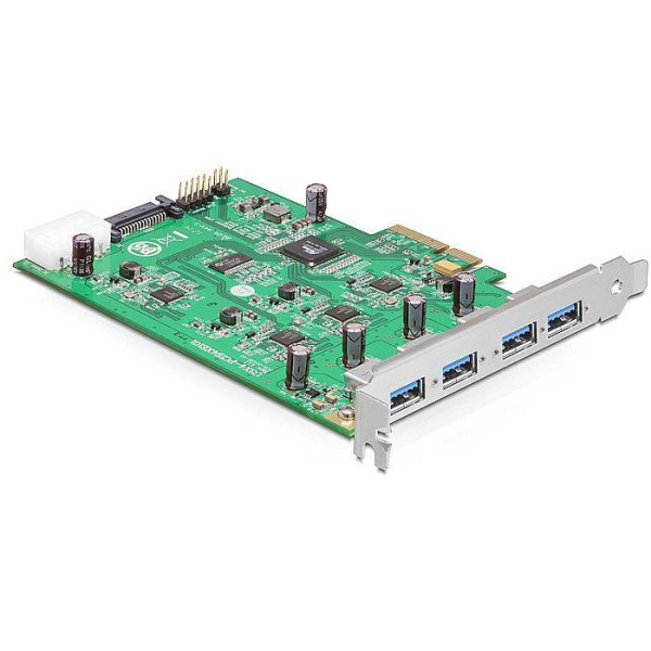 Delock PCIe USB 3.0 x4 4 x ext. (Quad Channel) (Quad Channel) Delock PCIe USB 3.0 x4 4 x ext. (Quad Channel) (Quad Channel)