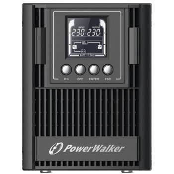 PowerWalker VFI 1000 AT FR VFI 1000 AT FR, Double-conversion (Online), 1 kVA, 900 W, Pure sine, 80 V, 300 V