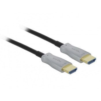 Delock 84133 HDMI cable 50 m HDMI Type A (Standard) Black, Grey