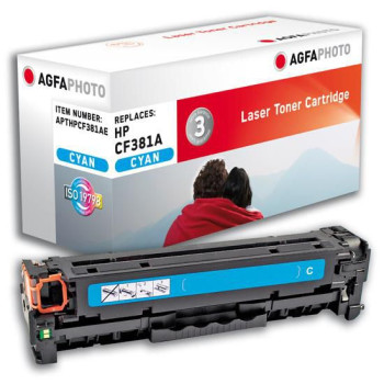 AgfaPhoto Toner cyan Pages 2.700 Replaces CF381A
