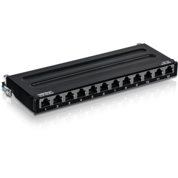 TrendNET 12-port Cat6a Shielded Wall Mount Patch Panel unt Patch Panel