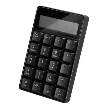 LogiLink Numeric Keypad Notebook Bluetooth Black