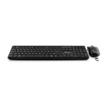 MediaRange Keyboard Mouse Included Rf Wireless Qwertz German Black