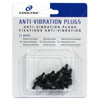 Cooltek Anti-Vibrations Plugs CT-AVP01, Black, Cooltek, 30 g