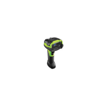 Zebra DS3678-ER RUGGED GREEN,VIBRATION,NO LINE CORD KIT: SCANNER, USB CABLE, STANDARD CRADLE, PSU,DC CABLE Rugged, cordless, FIP