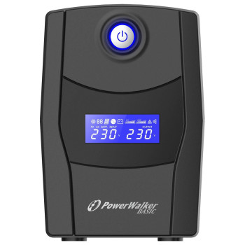 PowerWalker Basic VI 1000 STL UPS 1000VA/600W Line Interactive, HID driver