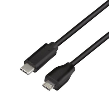 LogiLink Usb Cable 1 M Usb 2.0 Usb C Micro-Usb B Black