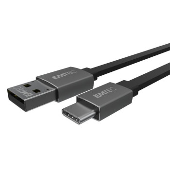 Emtec Usb Cable 1.2 M Usb 3.2 Gen 2 (3.1 Gen 2) Usb A Usb C Black