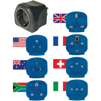 Brennenstuhl Travel plugs World travel plugs earthed 10/16 A