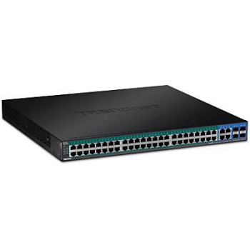 TRENDnet 52-Port Gigabit Web Smart PoE+ Switch (370W) TPE-5240WS, Gigabit Ethernet (10/100/1000), Full duplex, Power over Ethern