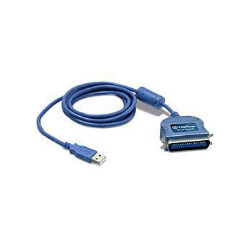 TRENDnet USB to Parallel 1284 Converter TU-P1284, 2 m, Male/Male, Blue, Windows 98(SE)/ME/2000/XP (32/64-bit) /Vista (32/64-bit)