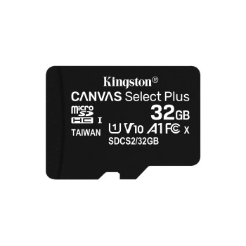Kingston Technology Canvas Select Plus 32 GB MicroSDHC UHS-I Klasa 10