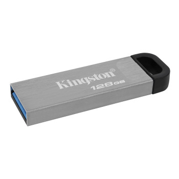 Kingston Technology DataTraveler Kyson pamięć USB 128 GB USB Typu-A 3.2 Gen 1 (3.1 Gen 1) Srebrny