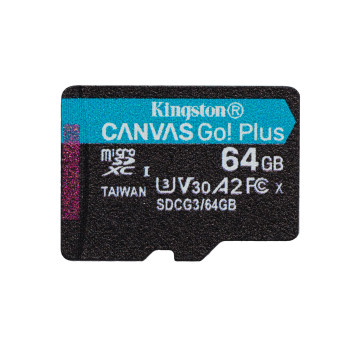 Kingston Technology Canvas Go! Plus 64 GB MicroSD UHS-I Klasa 10