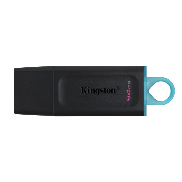 Kingston Technology DataTraveler Exodia pamięć USB 64 GB USB Typu-A 3.2 Gen 1 (3.1 Gen 1) Czarny, Turkusowy Kingston Technology DataTraveler Exodia pamięć USB 64 GB USB Typu-A 3.2 Gen 1 (3.1 Gen 1) Czarny, Turkusowy