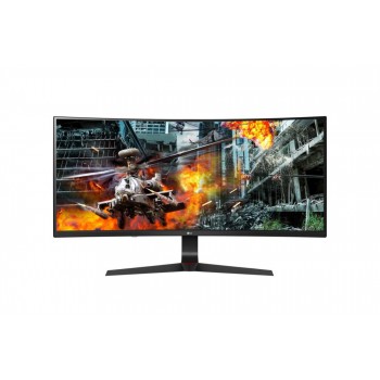 LCD Monitor LG 34GL750-B 34" Gaming/Curved/21 : 9 Panel IPS 2560x1080 21:9 144Hz Height adjustable Tilt Colour Black / Red 34GL7