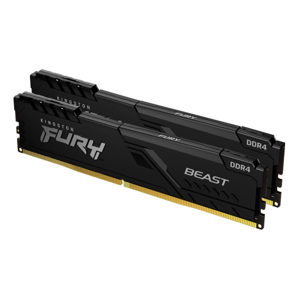 Kingston Technology FURY Beast moduł pamięci 32 GB 2 x 16 GB DDR4 Kingston Technology FURY Beast moduł pamięci 32 GB 2 x 16 GB DDR4