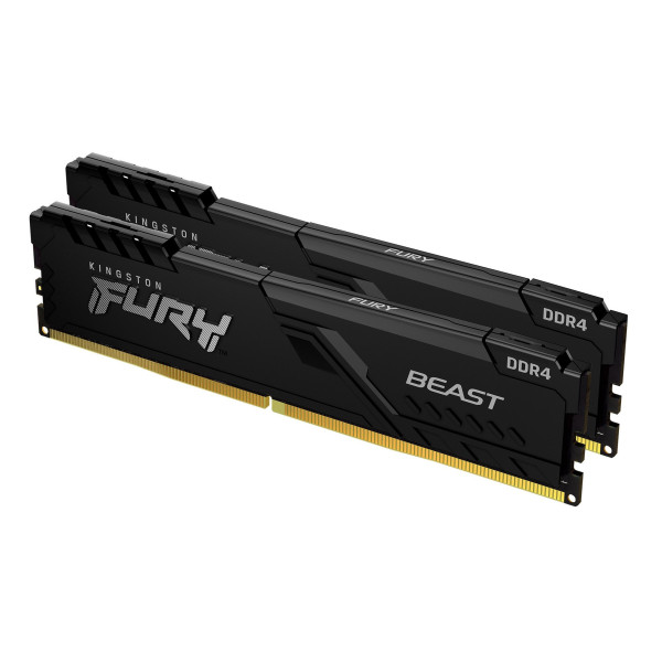 Kingston Technology FURY Beast moduł pamięci 32 GB 2 x 16 GB DDR4 Kingston Technology FURY Beast moduł pamięci 32 GB 2 x 16 GB DDR4