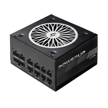 Chieftec PowerUp GPX-850FC moduł zasilaczy 850 W 20+4 pin ATX ATX Czarny