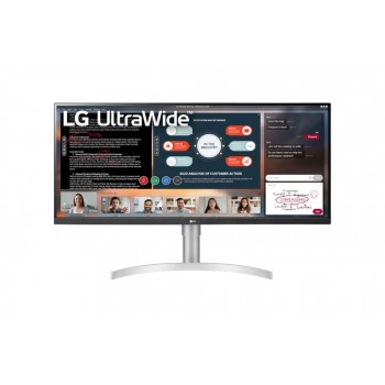 LCD Monitor LG 34WN650-W 34" Panel IPS 2560x1080 21:9 75Hz 5 ms Speakers Height adjustable Tilt 34WN650-W