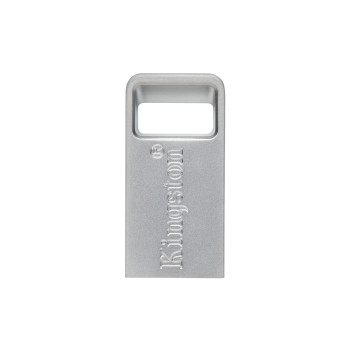 Kingston Technology DataTraveler Micro pamięć USB 128 GB USB Typu-A 3.2 Gen 1 (3.1 Gen 1) Srebrny