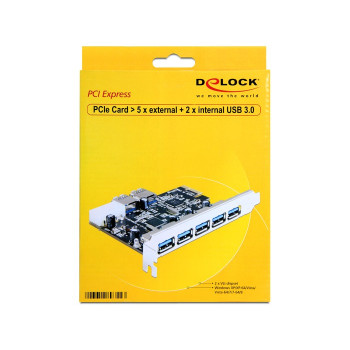 Karta PCI express USB 3.0 5PORT+2X
