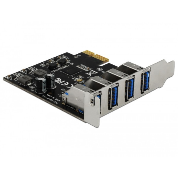 Karta rozszerzeń PCI Express USB 3.0 4-porty Karta rozszerzeń PCI Express USB 3.0 4-porty