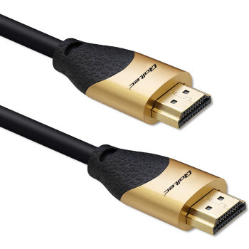 Kabel HDMI v2.1 Ultra High Speed 8K 60Hz 30AWG 1m Złoty
