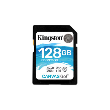 Kingston Technology Canvas Go! 128 GB SDXC UHS-I Klasa 10
