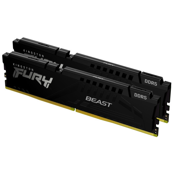 Kingston Technology FURY Beast moduł pamięci 64 GB 2 x 32 GB DDR5 Kingston Technology FURY Beast moduł pamięci 64 GB 2 x 32 GB DDR5