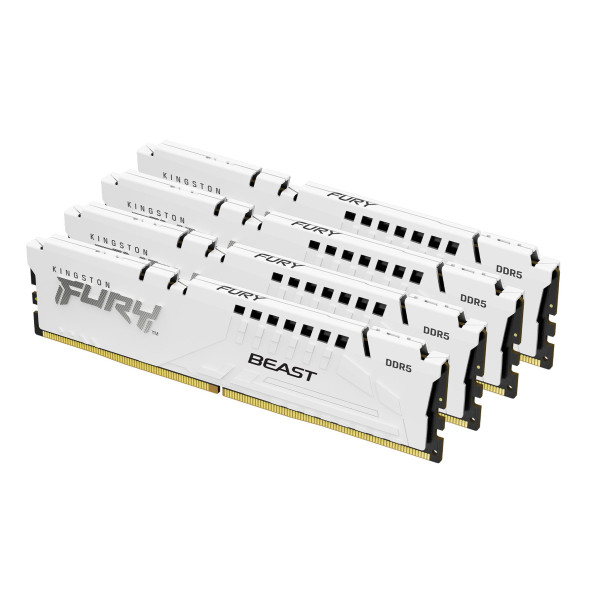 Kingston Technology FURY Beast moduł pamięci 128 GB 4 x 32 GB DDR5 Kingston Technology FURY Beast moduł pamięci 128 GB 4 x 32 GB DDR5