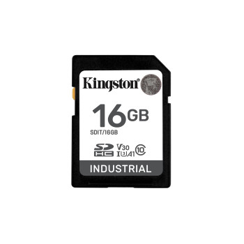Kingston Technology Industrial 16 GB SDHC UHS-I Klasa 10