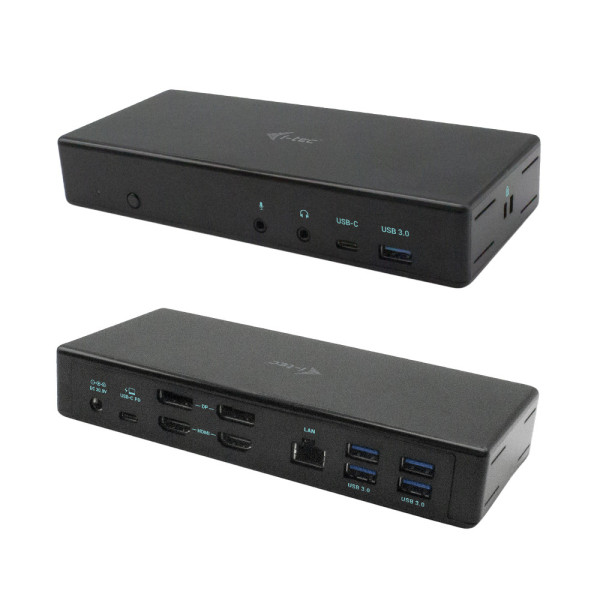 i-tec C31QUATTRODOCKPD stacja dokująca Przewodowa USB 3.2 Gen 1 (3.1 Gen 1) Type-C Czarny i-tec C31QUATTRODOCKPD stacja dokująca Przewodowa USB 3.2 Gen 1 (3.1 Gen 1) Type-C Czarny