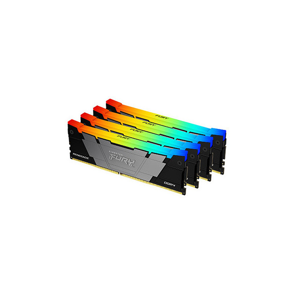 Kingston Technology FURY Renegade RGB moduł pamięci 32 GB 4 x 8 GB DDR4 Kingston Technology FURY Renegade RGB moduł pamięci 32 GB 4 x 8 GB DDR4