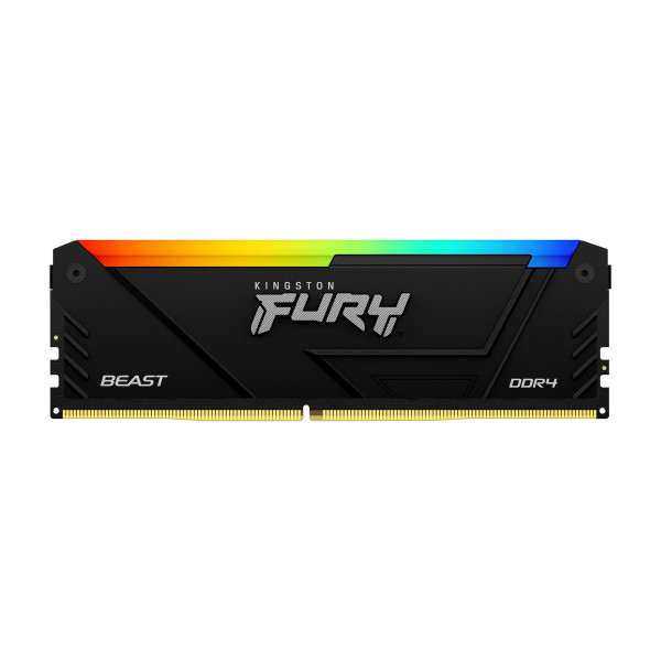 Kingston Technology FURY Beast RGB moduł pamięci 16 GB 1 x 16 GB DDR4 Kingston Technology FURY Beast RGB moduł pamięci 16 GB 1 x 16 GB DDR4