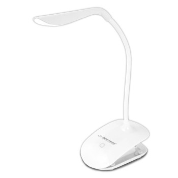 Lampka LED biurkowa Esperanza Deneb ELD104W biała