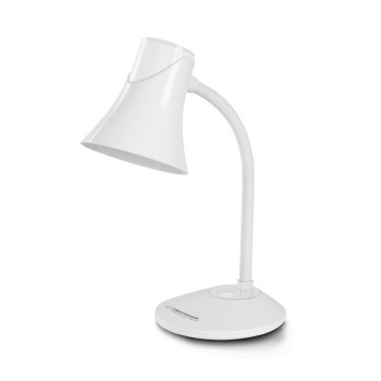 Lampka biurkowa Esperanza E27 POLARIS ELD111W biała
