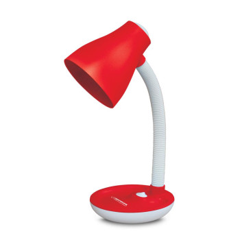 Lampka biurkowa Esperanza E27 ATRIA ELD114R czerwona