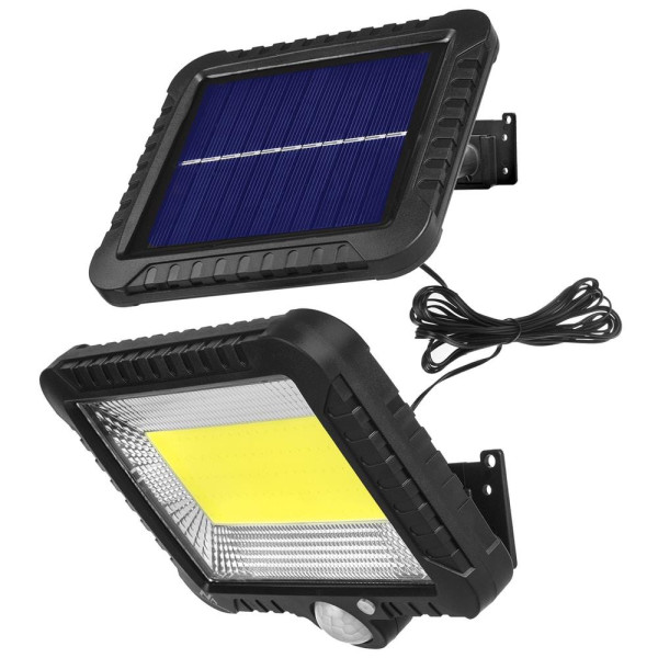 Na?wietlacz LED solarny z czujnikiem ruchu Maclean MCE438 IP44, 5W, 400lm, 6000K zimna bia?a, akumulator litowy 1300 mAh, 5,5V D Na?wietlacz LED solarny z czujnikiem ruchu Maclean MCE438 IP44, 5W, 400lm, 6000K zimna bia?a, akumulator litowy 1300 mAh, 5,5V D