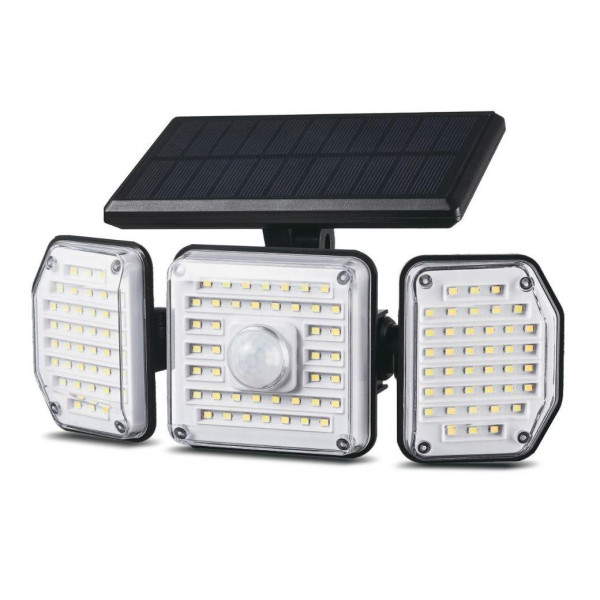 Lampa solarna LED Maclean MCE615 z czujnikiem ruchu IP65, 4W, 320lm, 4000K, Li-ion 1200 mAh, 3 tryby pracy Lampa solarna LED Maclean MCE615 z czujnikiem ruchu IP65, 4W, 320lm, 4000K, Li-ion 1200 mAh, 3 tryby pracy