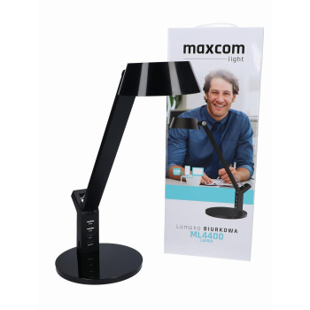 Lampka biurkowa MaxCom ML4400 Lumen, czarny