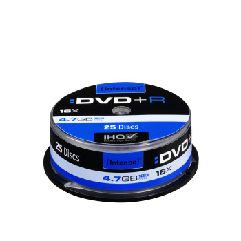 DVDR Intenso 4,7GB 25pcs Cakebox 16x